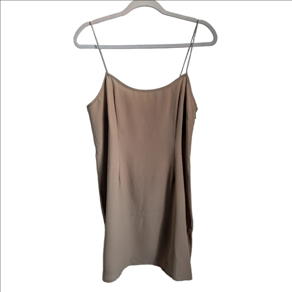 SELF PORTRAIT Cream Slip-on Sexy Luxury Cocktail Mini Dress Size Large
